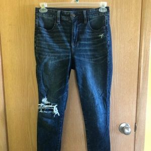 hi rise american eagle dream jean jegging